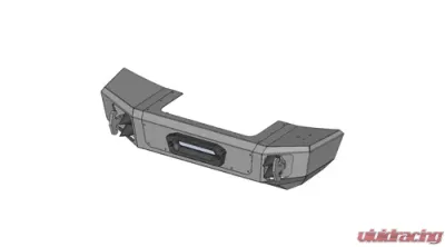 Flog Industries 07-18 Wrangler JK Front Stubby Winch Ready Bumper - FISD-JJK-0718F-stby-WR