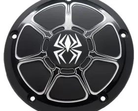 Rekluse Gloss Black Derby Cover Harley Davidson Dyna | Softail | Touring | Trike 09-19