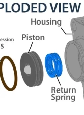 Rekluse Slave Cylinder Assembly Beta 250 | 300 | 350 2011-2017                                     - RMS-2402030 - Image 2