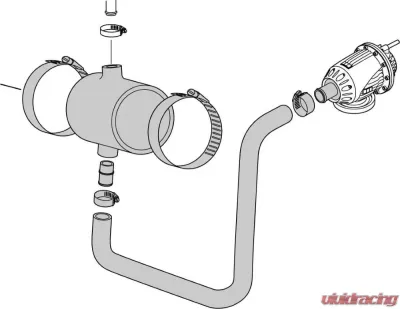HKS Super SQV Suction Return Kit Honda Civic Type-R 2017-2021 - 71002-AH003