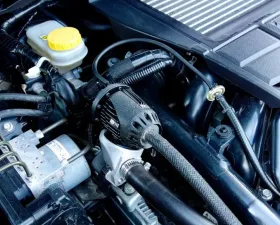 HKS Super SQV4 Blow Off Valve Kit with Return Kit Black Edition VAG/VMG Subaru WRX 2015-2021