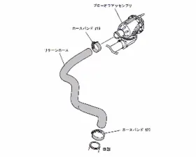 HKS Super SQV Suction Return Kit Subaru Impreza EJ20X 08-11