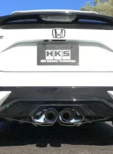 HKS Legamax Premium Exhaust Honda Civic Hatchback 2016-2020                                     - 31021-AH004 - Image 2