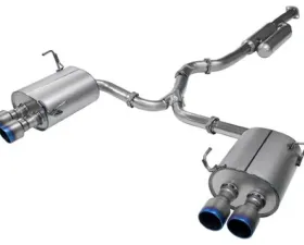HKS Super Turbo W-Tail Ti Muffler Subaru WRX | STI 2014-2022