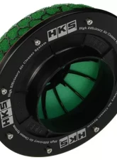 HKS Super Power Flow Direct Drive 200-100 Dry Green                                     - 70019-AK106 - Image 2