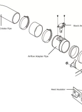 HKS Super Power Flow Racing Suction Intakes Honda Civic RS FK7/FC1 2017-2020                                     - 70020-AH111 - Image 6