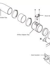 HKS Racing Suction Kit Honda Civic Si 2016+                                     - 70020-KH101 - Image 3