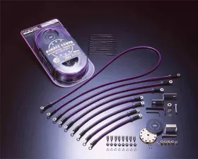 HKS Circle Earth Terminal Kit with Terminals, Sleeves & Hardware