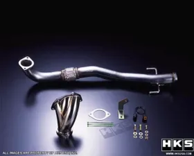 HKS Race Downpipe Extension Kit Mitsubishi EVO X 08-15