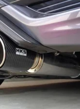 HKS Hi-Power Muffler Crb Honda Fit Sport 2014-2020                                     - 32016-KH001 - Image 2