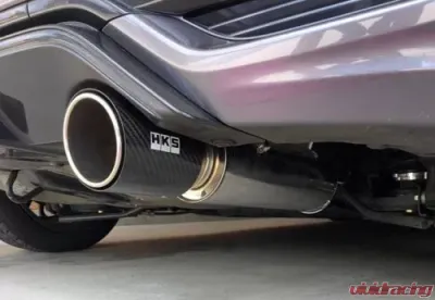 HKS Hi-Power Muffler Crb Honda Fit Sport 2014-2020 - 32016-KH001