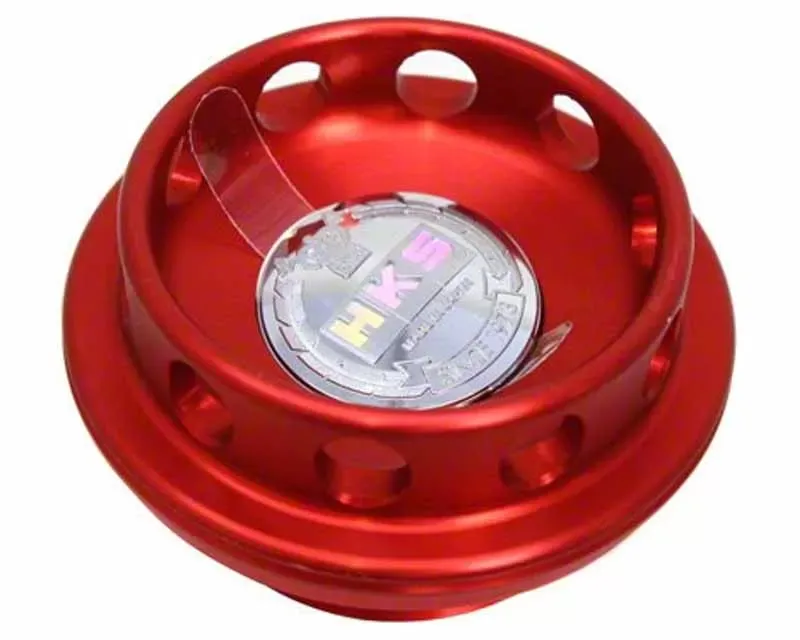 HKS Red Billet Oil Filler Cap Scion | Subaru | Toyota 2013-2015 - 24003-AK002