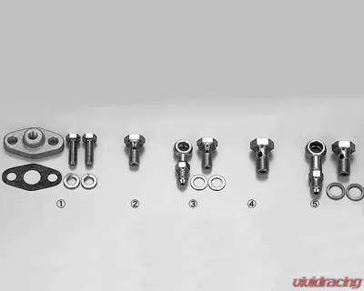 HKS TO4Z Turbo Oil Inlet Set - 1408-RA032