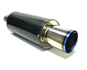 HKS Carbon Titanium 170mm Muffler Universal