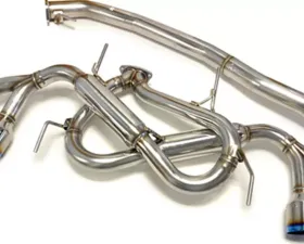 HKS Legamax Premium Exhaust Titanium Tip Flux Welds Nissan Skyline R35 GT-R R35 2009-2021