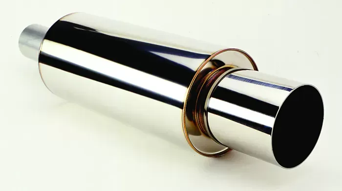 HKS Hi Power Stainless 130mm Muffler Universal - 3203-EX023