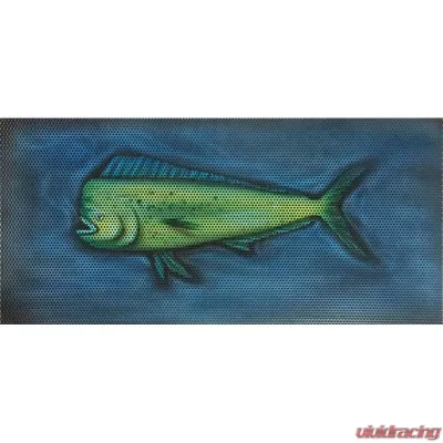 Jeep Gladiator Grill Inserts 2020-Present Gladiator Mahi Mahi Under The Sun Inserts - INSERT-MAHIFSH-JT