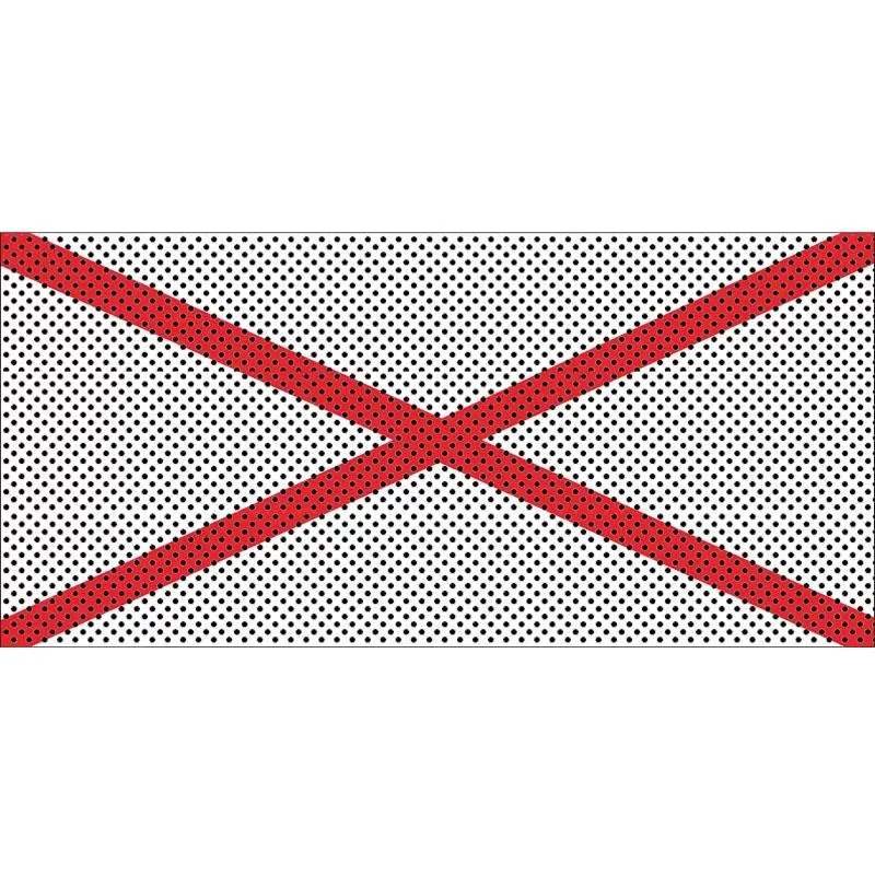 Jeep Gladiator Grill Inserts 2020-Present Gladiator Alabama State Flag Under The Sun Inserts - INSRT-AL-JT