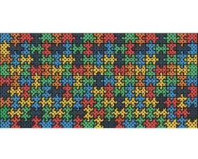 Under The Sun Inserts Autism United Grill Inserts Jeep Wrangler JK 2007-2018