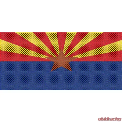 Jeep Gladiator Grill Inserts 2020-Present Gladiator Arizona State Flag Under The Sun Inserts - INSRT-AZ-JT