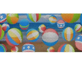 Jeep JK Grille Insert Beach Balls Under The Sun Inserts