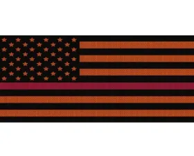 Under The Sun Inserts Black Orange Thin Red Line Grill Inserts Jeep Wrangler JL | Gladiator 2018+