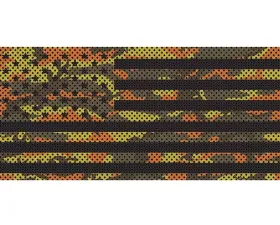 Jeep Gladiator Grill Inserts 2020-Present Gladiator Fall Colors Camo Stars And Stripes Under The Sun Inserts