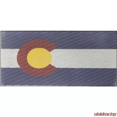 Jeep Gladiator Grill Inserts 2020-Present Gladiator Colorful Colorado Under The Sun Inserts - INSRT-CO-JT