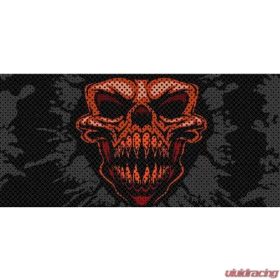 Jeep Gladiator Grill Inserts 2020-Present Gladiator Demon Face Under The Sun Inserts - INSRT-DMNFC-JT