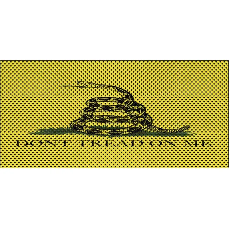 Jeep Gladiator Grill Inserts 2020-Present Gladiator Don't Tread On Me Under The Sun Inserts - INSRT-DTOM-JT