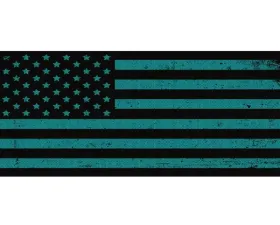 Under The Sun Inserts Distressed Black Light Blue Grill Inserts Jeep Wrangler JK 2008-2018