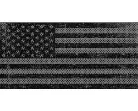 Jeep Wrangler Grill Inserts 07-18 JK Distressed Black Out Under The Sun Inserts