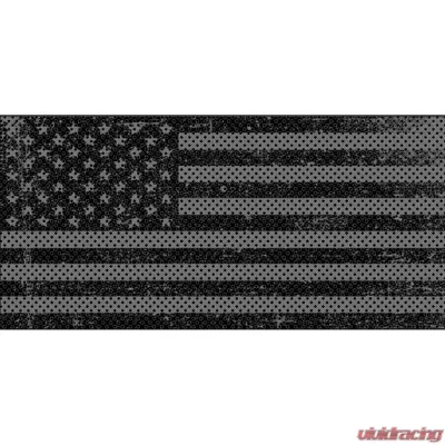 Jeep Gladiator Grill Inserts 2020-Present Gladiator Distressed Black Out Under The Sun Inserts - INSRT-DTRBO-JT