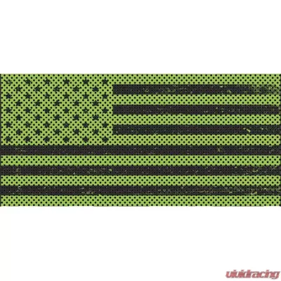 Jeep Gladiator Grill Inserts 2020-Present Gladiator Distressed Lime Green Under The Sun Inserts - INSRT-DTRLG-JT