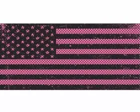 Jeep Wrangler Grill Inserts 07-18 JK Distressed Pink Under The Sun Inserts