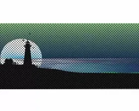 Jeep Wrangler Grill Inserts 2018-Present JL Endless Summer Blue Green Light House Under The Sun Inserts