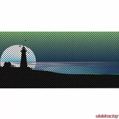 Jeep Gladiator Grill Inserts 2020-Present Gladiator Endless Summer Blue Green Light House Under The Sun Inserts - INSRT-ESBGLH-JT