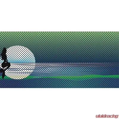 Jeep Gladiator Grill Inserts 2020-Present Gladiator Endless Summer Blue Green Mermaid Under The Sun Inserts - INSRT-ESBGM-JT