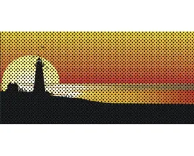 Jeep Gladiator Grill Inserts 2020-Present Gladiator Endless Summer Orange Light House Under The Sun Inserts