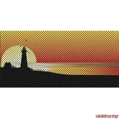 Jeep Gladiator Grill Inserts 2020-Present Gladiator Endless Summer Orange Light House Under The Sun Inserts - INSRT-ESOLH-JT