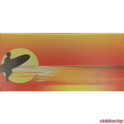 Jeep Gladiator Grill Inserts 2020-Present Gladiator Endless Summer Orange Surfer Male Under The Sun Inserts - INSRT-ESOMS-JT