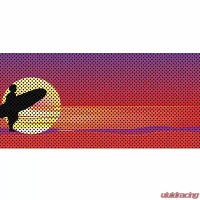 Jeep Gladiator Grill Inserts 2020-Present Gladiator Endless Summer Red Surfer Male Under The Sun Inserts - INSRT-ESRMS-JT