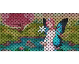 Jeep JK Grille Insert Magical Fairy Under The Sun Inserts