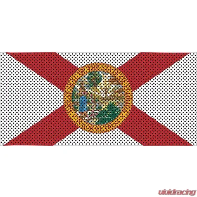 Jeep Gladiator Grill Inserts 2020-Present Gladiator Florida State Flag Under The Sun Inserts - INSRT-FL-JT