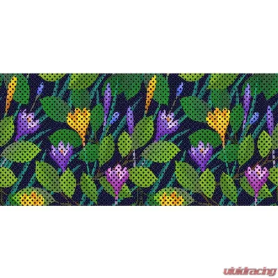 Jeep Gladiator Grill Inserts 2020-Present Gladiator Flowers Blooming Under The Sun Inserts - INSRT-FLWR-JT