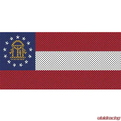 Jeep Gladiator Grill Inserts 2020-Present Gladiator Georgia State Flag Under The Sun Inserts - INSRT-GA-JT