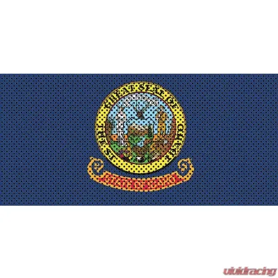 Jeep Gladiator Grill Inserts 2020-Present Gladiator Idaho State Flag Under The Sun Inserts - INSRT-ID-JT