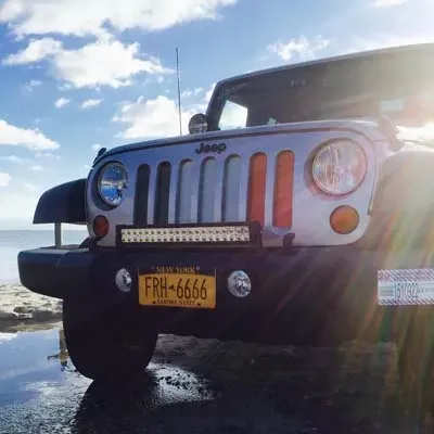 Jeep Wrangler Grill Inserts 2018-Present JL Luck of the Irish Under The Sun Inserts - INSRT-IRSH-JL