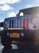 Jeep Wrangler Grill Inserts 2018-Present JL Luck of the Irish Under The Sun Inserts                                     - INSRT-IRSH-JL - Image 2