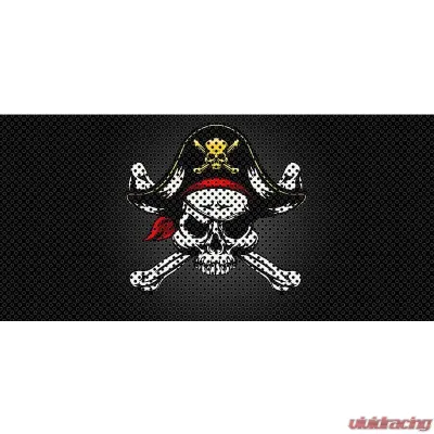 Jeep Gladiator Grill Inserts 2020-Present Gladiator Jolly Rogers Under The Sun Inserts - INSRT-JTYR-JT